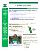 4-H Friday Update, April 20, 2012