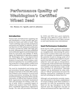 Performance Quality of Washington's Certified Wheat