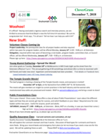 CloverGram, December 7, 2018