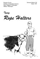 Tying rope halters