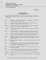 Key agents health insurance pre-test