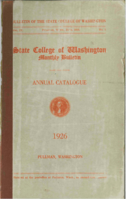 College catalog, 1926