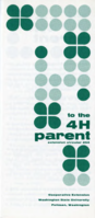 To the 4-H parent