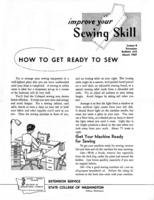 How to get ready to sew