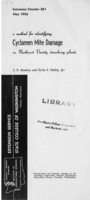 A method for identifying cyclamen mite damage on northwest variety strawberry plants