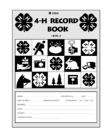 4-H Record Book, Level 2