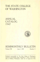 College catalog, 1947