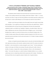 A survey of symbols of medicine and veterinary medicine