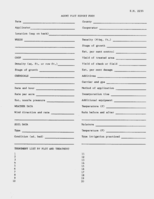 Agent pilot report form