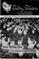 Force molting hens for commercial egg production