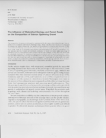 The Influence of Watershed Geology and Forest Roads on the Composition of Salmon Spawning Gravel