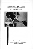 How to press clothing