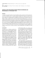 Analysis of the associations between macroinvertebrates and macrophytes in a freshwater pond
