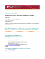 RCM News, July 2018