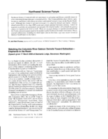 Watching the Columbia River salmon dwindle toward extinction: Elephants in the room