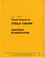 Weed control in field crops eastern Washington