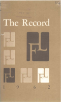 The Record, 1962
