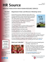 HR Source Newsletter, September 2017