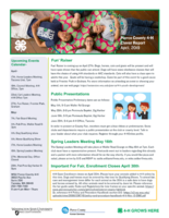 Pierce County 4-H Clover Report, April 2019
