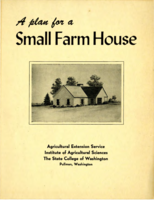 A plan for a small farm house