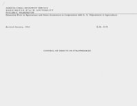 Control of insects on strawberries