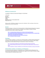 RCM News, November 2013