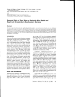 Seasonal Diets of Deer Mice on Bentonite Mine Spoils and Sagebrush Grasslands in Southeastern Montana