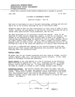 4-H radio and electronics project (electric project - part V)