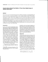 Coyote (Canis latrans) food habits in three urban habitat types of western Washington