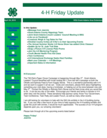 4-H Friday Update, April 24, 2015