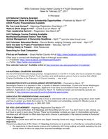 Grays Harbor County 4-H News Blast, February 22, 2017