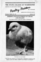 Poultry pointers: Feeding and management of chicks and pullets