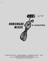 Homemade mixes for speedy baking