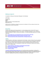 RCM News, May 2014