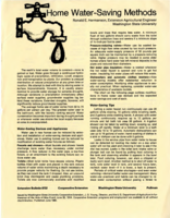 Home water-saving methods