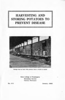 Harvesting and storing potatoes to prevent disease