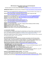 Grays Harbor County 4-H News Blast, July 11, 2018