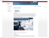 Fishing at Celilo Falls