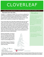 Cloverleaf, October 2014