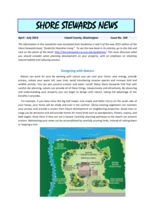 Shore Stewards News, Island County, WA, Issue 104