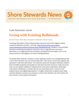 Shore Stewards News, Late Summer 2016