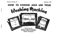 How to choose and use your washing machine