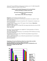 Predator and parasitoid management of cereal leaf beetle (Oulema melanoplus) in Spring Wheat 2007