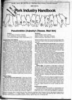 Pseudorabies (Aujeszky's disease, mad itch)