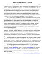 Introducing WSU Research Exchange