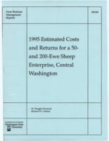 1995 estimated costs and returns for a 50-and 200-ewe sheep enterprise, central Washington
