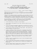 Application and lease agreement for Palouse Empire Appaloosa mare: 4-H light horse project