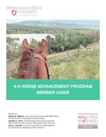 4-H horse advancement program member guide