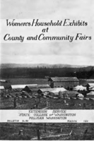 Women's household exhibits at county and community fairs
