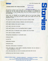 Choosing books for young children